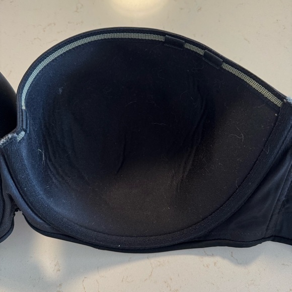 Cacique Lightly Lined Bra Black Women 42D - Picture 6 of 11